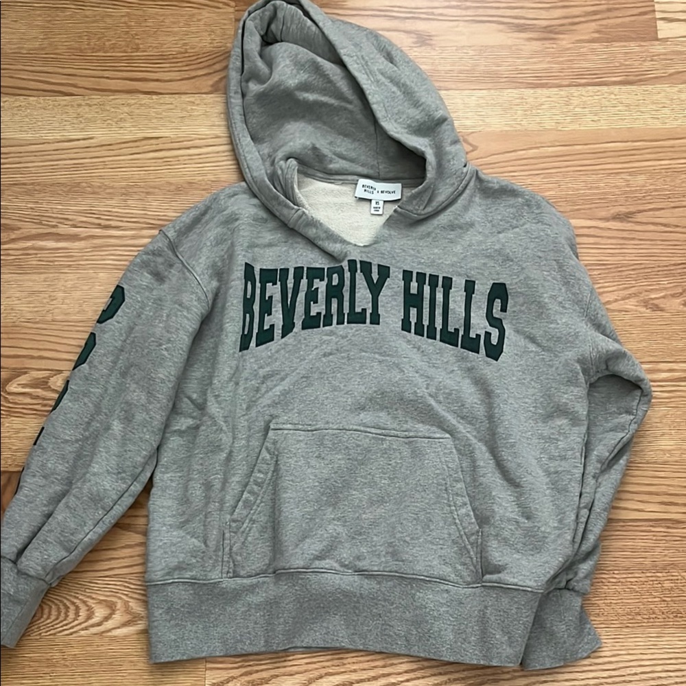 REVOLVE Gray Beverly Hills Hoodie